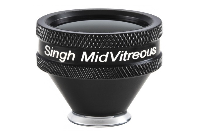Volk Singh MidVitreous Kontaktglas - schwarz/individuelle Gravur möglich