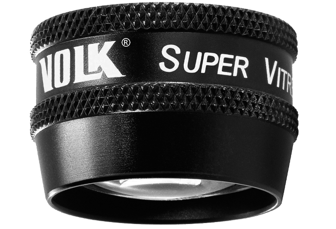 Volk Super Vitreo Fundus Lupe - schwarz / individuelle Gravur möglich