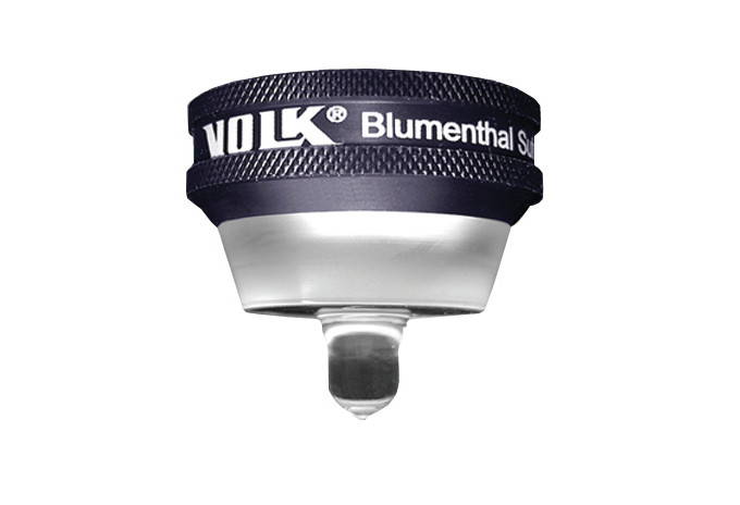 Volk Blumenthal Suturelysis Lupe - schwarz/ individuelle Gravur möglich