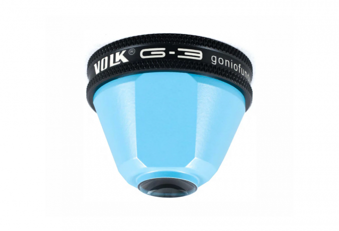 Volk G-3 Gonioskop Fundusglas MINI - ohne Gravur / ohne Flange