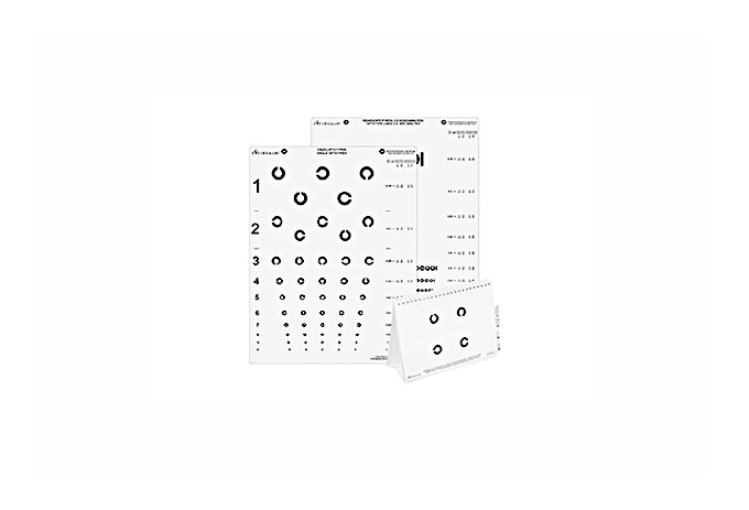 C-Test Ferntafel zur Prüfung von Trennschwierigkeiten