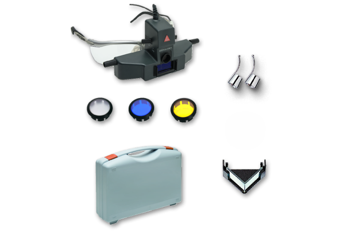 HEINE SIGMA 250 M2 LED Set mit S-Frame und mPack mini