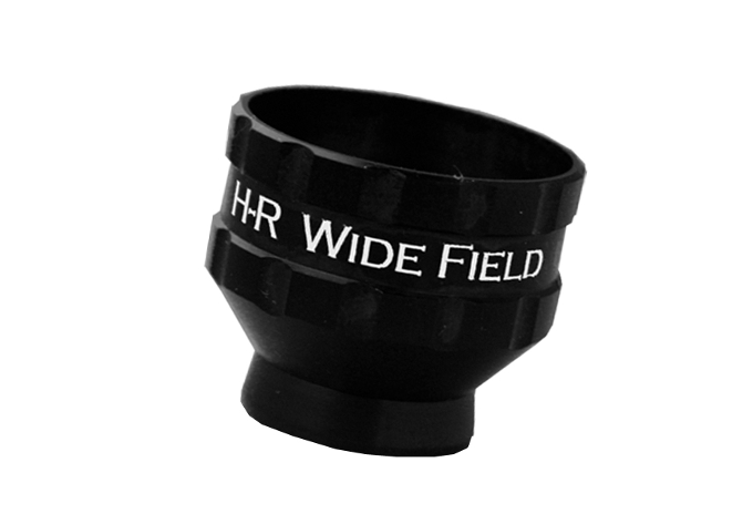 Volk H-R Wide Field (Panfunduskop) - schwarz/ individuelle Gravur möglich