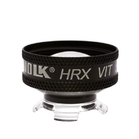 HRX VIT indirekte OP Lupe schwarz/ mit SSV Kontaktfläche