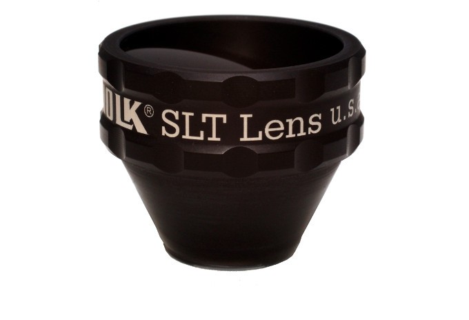 Volk SLT Gonio Kontaktglas - schwarz/ mit individueller Gravur