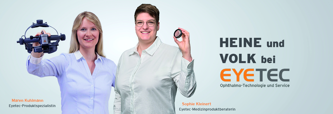 HEINE und VOLK bei EYETEC
