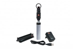 HEINE Indirektes Ophthalmoskop MONOKULAR Set BETA4 USB Ladegriff