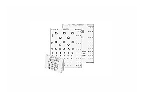 C-Test Ferntafel zur Prüfung von Trennschwierigkeiten