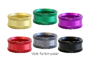 Volk 78D Lupe - blau / ohne Gravur