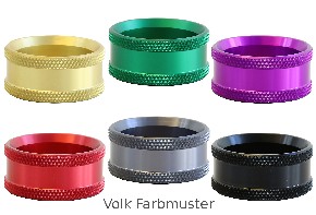 Volk Digital Wide Field Lupe - schwarz / mit individueller Gravur
