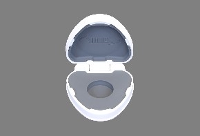 Volk indirektes Kontaktglas Super Quad 160 - schwarz/Gravur/ohne Flange