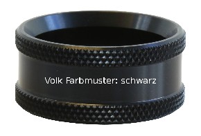 Volk Fundus Laser Kontaktglas 20mm Skleralrand - schwarz/ indiv. Gravur möglich