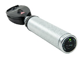 Kombi Set HEINE BETA 200 Ophthal. & LED Skiaskop & BETA 4 USB Ladegriff +Kabel