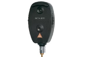 Kombi Set HEINE BETA 200 Ophthal. & LED Skiaskop & BETA 4 USB Ladegriff +Kabel