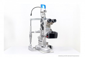 Takagi Foto-Spaltlampe 700GL mit Canon EOS R7